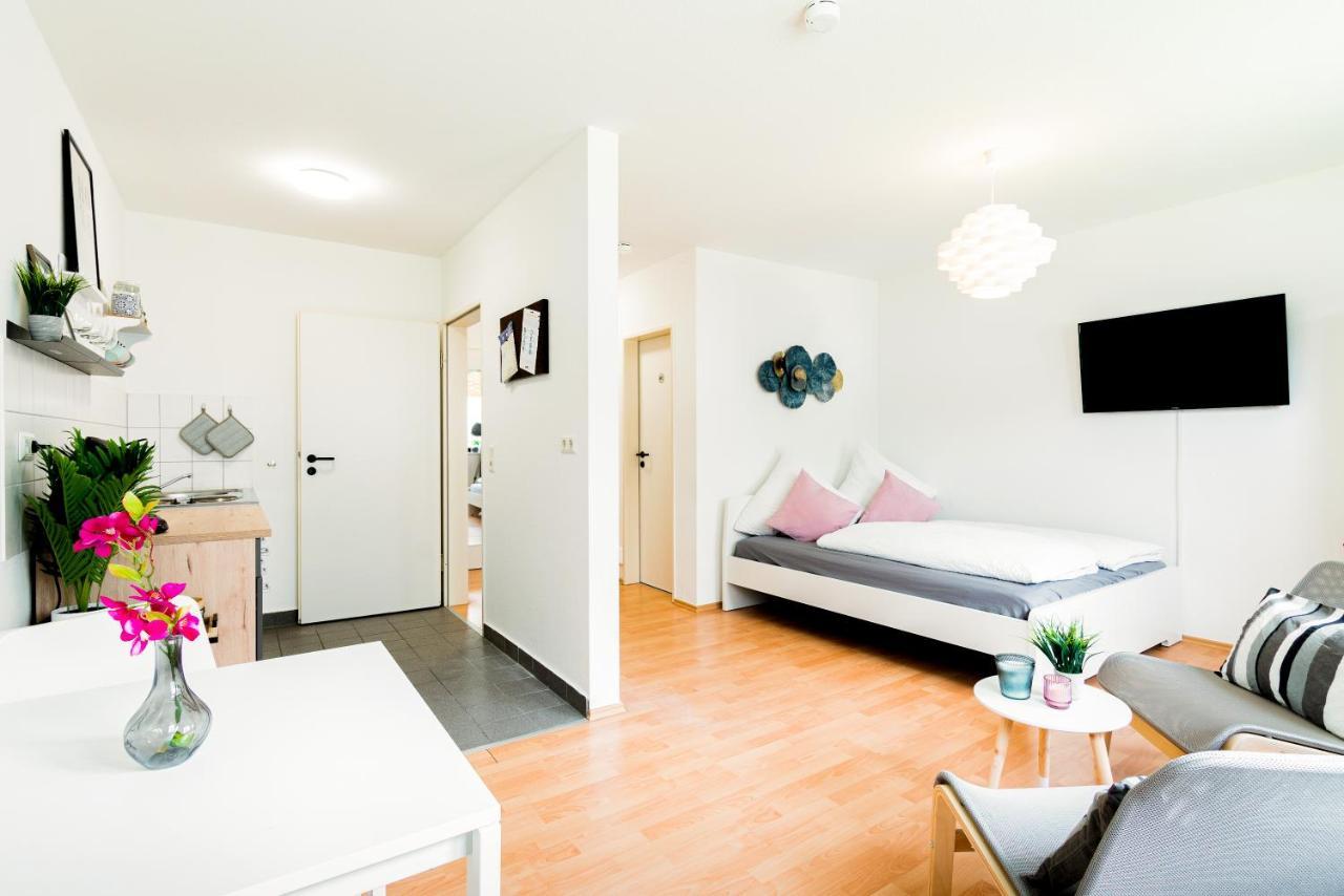 Helles Apartment In Top-Lage Mit Parkplatz Magdeburg Exterior foto
